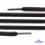 Шнурки #106-09, круглые 130 см, цв.чёрный - купить в Нижнем Тагиле. Цена: 21.92 руб.