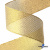 Лента металлизированная "ОмТекс", 50 мм/уп.22,8+/-0,5м, цв.- золото - купить в Нижнем Тагиле. Цена: 149.71 руб.