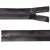 Молния водонепроницаемая PVC Т-7, 20 см, неразъемная, цвет (301)-т.серый - купить в Нижнем Тагиле. Цена: 21.78 руб.