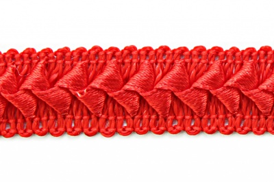 Тесьма декоративная "Самоса" 091, шир. 20 мм/уп. 33+/-1 м, цвет красный - купить в Нижнем Тагиле. Цена: 304.43 руб.