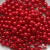 0404-0140-Бусины пластиковые под жемчуг "ОмТекс", 8 мм, (уп.50гр=218+/-3шт), цв.072-красный - купить в Нижнем Тагиле. Цена: 42.84 руб.