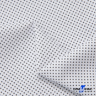 Ткань сорочечная Этна, 120 г/м2, 58% пэ,42% хл, (арт.112) принтованная, шир.150 см, горох - купить в Нижнем Тагиле. Цена 356.25 руб.