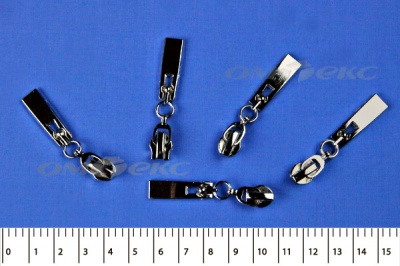 Слайдер декоративный, металлический №1/спираль Т7/никель - купить в Нижнем Тагиле. Цена: 6.29 руб.