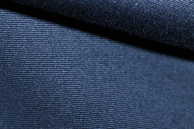 Ткань костюмная 8874/3, цвет темно-синий, 100% полиэфир - купить в Нижнем Тагиле. Цена 433.60 руб.