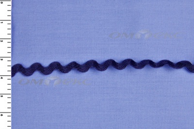 Тесьма плетеная "Вьюнчик"/т.синий - купить в Нижнем Тагиле. Цена: 48.03 руб.