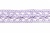 Тесьма кружевная 0621-1855, шир. 18 мм/уп. 20+/-1 м, цвет 107-фиолет - купить в Нижнем Тагиле. Цена: 466.97 руб.