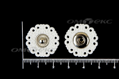 Кнопки пришивные №6 S20мм пластиковые белые - купить в Нижнем Тагиле. Цена: 9.88 руб.