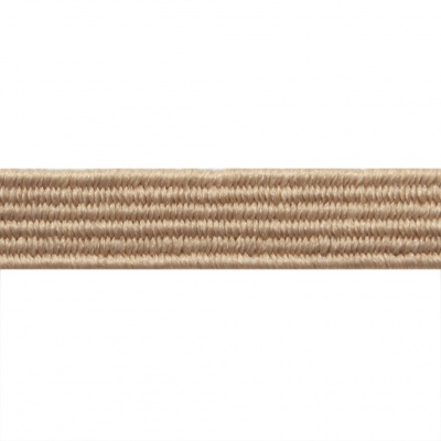 Резиновые нити с текстильным покрытием, шир. 6 мм ( упак.30 м/уп), цв.- 97-бежевый - купить в Нижнем Тагиле. Цена: 152.05 руб.