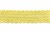 Тесьма кружевная 0621-1212А, шир. 45 мм/уп. 20+/-1 м, цвет 017-жёлтый - купить в Нижнем Тагиле. Цена: 1 033.32 руб.