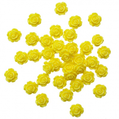 Декоративные элементы для творчества из пластика/розы в ассортименте - купить в Нижнем Тагиле. Цена: 0.58 руб.