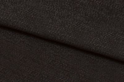 Ткань джинсовая №96, 160 гр/м2, шир.148см, цвет чёрный - купить в Нижнем Тагиле. Цена 350.42 руб.