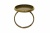 Заготовка для рукоделия металлическая фигурная для кольца 15мм - купить в Нижнем Тагиле. Цена: 7.44 руб.