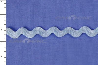 Тесьма плетеная "Вьюнчик"/бл.голубой - купить в Нижнем Тагиле. Цена: 40.68 руб.