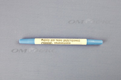 Маркер двухсторонний смывающийся для ткани RA-002 голубой - купить в Нижнем Тагиле. Цена: 207.84 руб.
