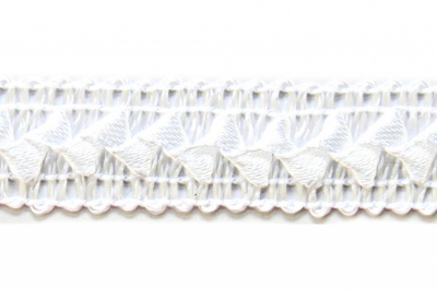 Тесьма декоративная "Самоса" 062, шир. 20 мм/уп. 33+/-1 м, цвет белый - купить в Нижнем Тагиле. Цена: 301.35 руб.