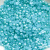 0404-5146-Полубусины пластиковые круглые "ОмТекс", 6 мм, (уп.50гр=840+/-5шт), цв.086-бл.бирюза - купить в Нижнем Тагиле. Цена: 63.86 руб.
