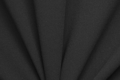 Костюмная ткань с вискозой "Бриджит", 210 гр/м2, шир.150см, цвет чёрный - купить в Нижнем Тагиле. Цена 564.96 руб.