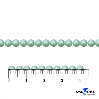 0404-5146G-Полубусины пластиковые круглые "ОмТекс", 4 мм, (уп.50гр=2500+/-10шт), цв.086-бл.бирюза - купить в Нижнем Тагиле. Цена: 63.50 руб.