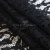 Кружевное полотно #2307, 145 гр/м2, шир.150см, цвет чёрный - купить в Нижнем Тагиле. Цена 449.07 руб.