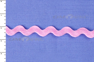 Тесьма плетеная "Вьюнчик"/бл.розовый - купить в Нижнем Тагиле. Цена: 37.25 руб.