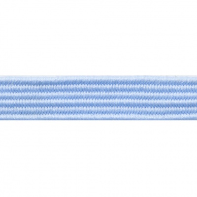 Резиновые нити с текстильным покрытием, шир. 6 мм ( упак.30 м/уп), цв.- 108-голубой - купить в Нижнем Тагиле. Цена: 155.22 руб.