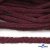 Шнур плетеный d-6 мм круглый, 70% хлопок 30% полиэстер, уп.90+/-1 м, цв.1070-бордовый - купить в Нижнем Тагиле. Цена: 588 руб.