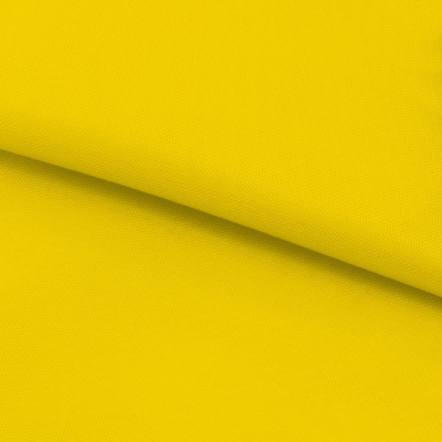 Ткань подкладочная Таффета 13-0758, антист., 53 гр/м2, шир.150см, цвет жёлтый - купить в Нижнем Тагиле. Цена 62.37 руб.